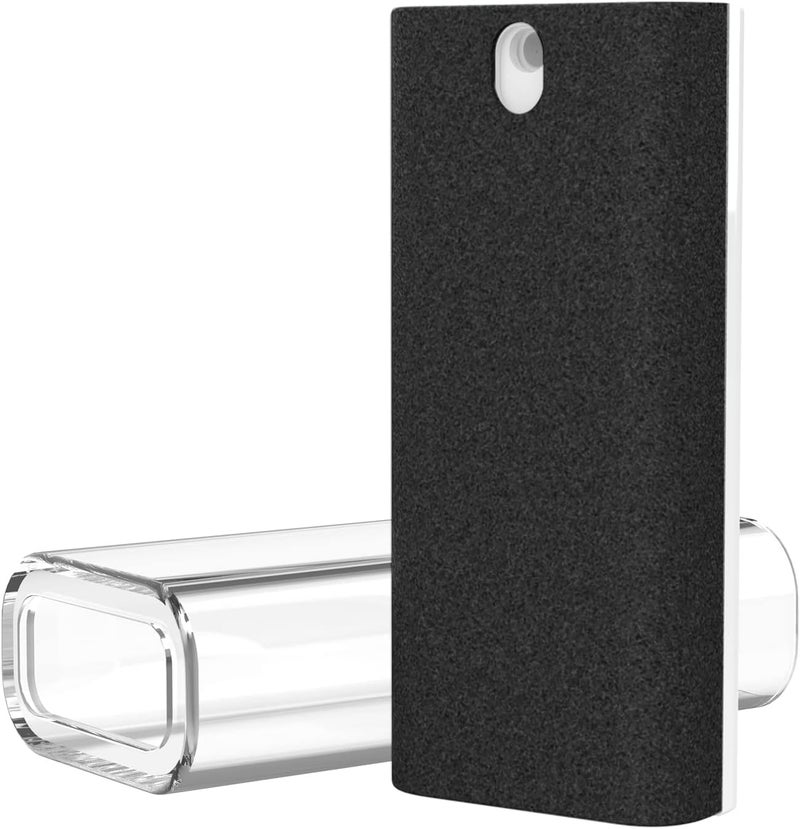 CLICK CLEAN Touchscreen Mist Cleaner, Screen Cleaner, All in One Screen Cleaner Spray with Microfiber and Phone Stand for All Phones, Laptop and Tablet Screens (Black) - Image 1